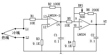熱電偶電路 熱電偶電路