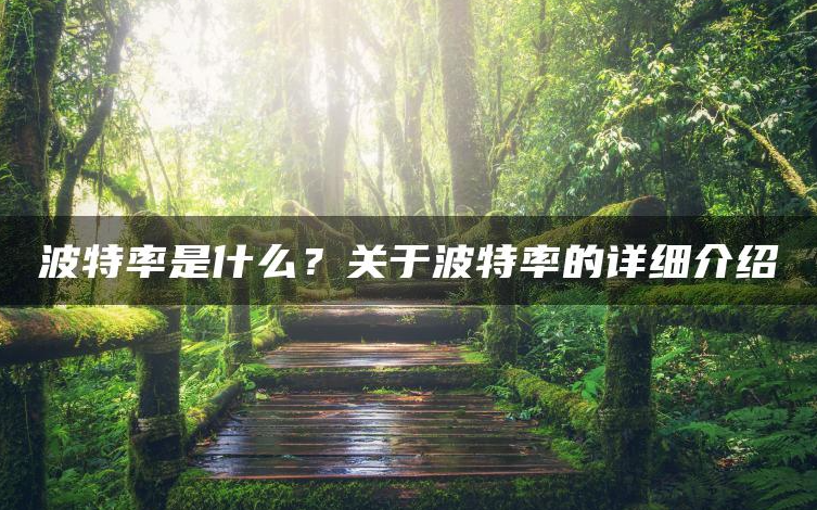 波特率是什么?波特率9600 波特率是什么?波特率9600