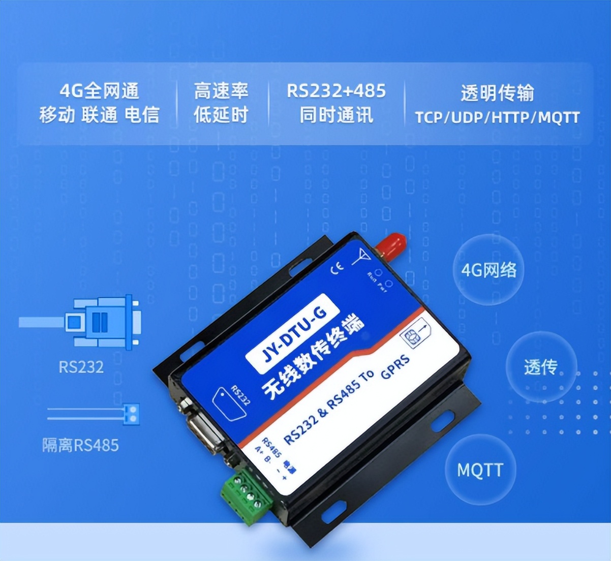 DTU-G 無(wú)線數(shù)傳終端 DTU-G 無(wú)線數(shù)傳終端