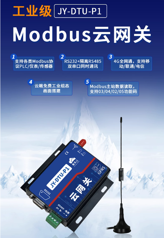Modbus 云網(wǎng)關(guān) Modbus 云網(wǎng)關(guān)