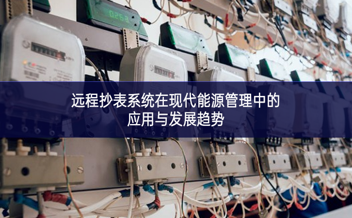 遠程抄表系統在現代能源管理中的應用與發展趨勢 遠程抄表系統在現代能源管理中的應用與發展趨勢