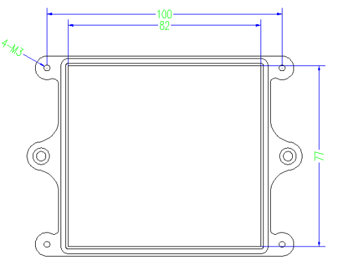 溫濕度傳感器產品尺寸 溫濕度傳感器產品尺寸