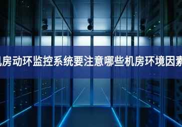 機房動環監控系統要注意哪些機房環境因素？