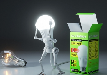 改用節能照明，減少建筑對環境影響