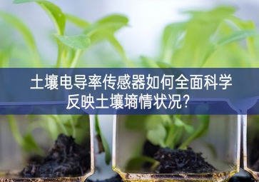 土壤電導率傳感器如何全面科學反映土壤墑情狀況？