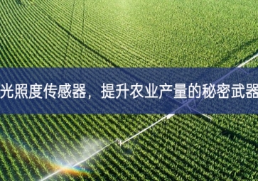 光照度傳感器，提升農業產量的秘密武器