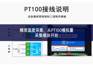 精準溫度采集，從PT100模擬量采集模塊開始